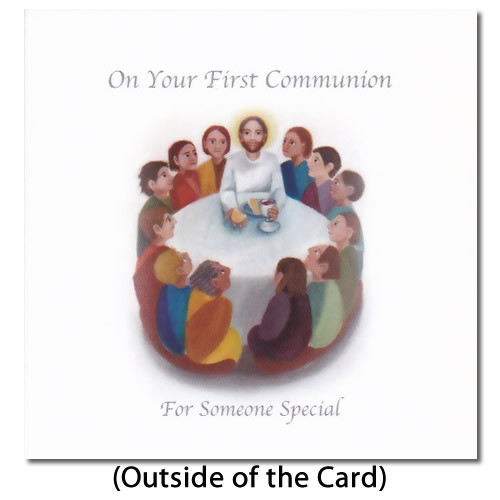 Card: On Your First Communion for Someone Special