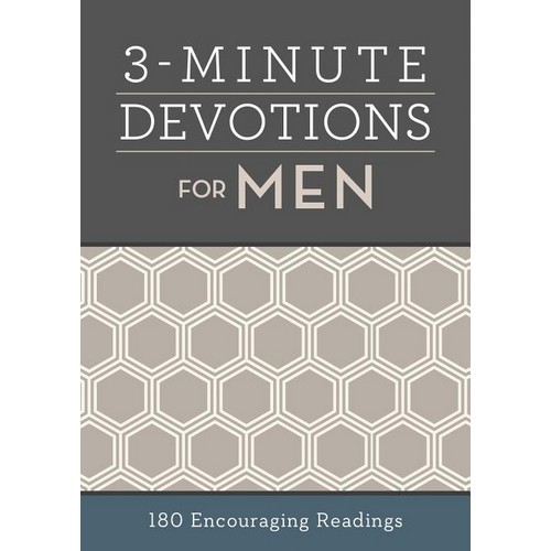 Book: 3-Minute Devotions for Men: 180 Encouraging Readings