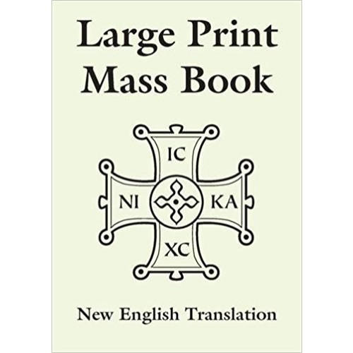Large Print Mass Book by Catholic Truth Society