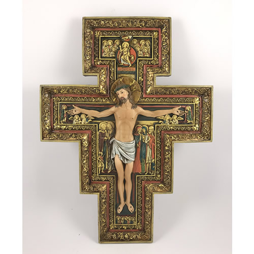 Crucifix: San Damiano Medium - 27cm x 21cm