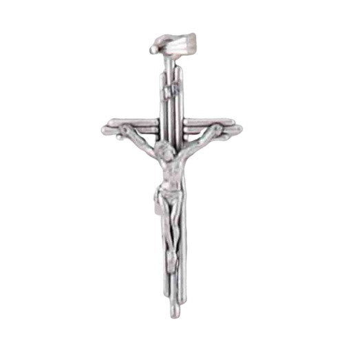 Crucifix: Silver 3.8cm