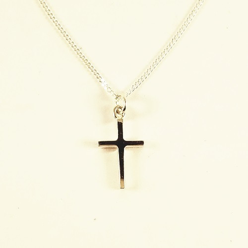 Sterling Silver Cross Pendant - Small 1.5cm