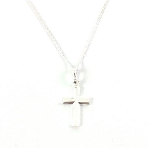 Pendant: Cross Div - Sterling Silver