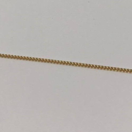 9ct Gold Chain DC Curb 50cm