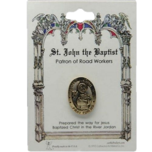 St John the Baptist Lapel Pin