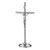 Crucifix: Standing Metal 16cm