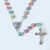 Rosary: Polymer Clay Multi-Coloured