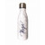 Water Bottle: Hope - Stainless Steel Marble White