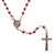 Rosary Glass Necklace