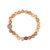 Bracelet: Saint Benedict - 8mm Wooden Beads