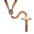 Wall Rosary: Miraculous - Wooden Beads on Cord