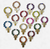 Wooden Rosary Ring: El Salvador Assorted Colours