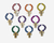 Wooden Rosary Ring: El Salvador Assorted Colours