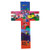 Cross: Jesus and Children Full Colour - El Salvador 30cm