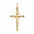 9 Carat Yellow Gold Crucifix Pendant