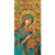 Bookmark: Our Lady Of Perpetual Help Gold Background -6.5cm x 13.5cm