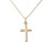 9ct Gold Cross Pendant -18mm