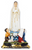 Florentine Statue - Our Lady of Fatima (5 1/4 inch)