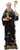Florentine Statue-St. Benedict (8 inch )