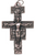Metal Francis Cross Medal-1 1/2 inch