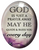 Glass Fridge Magnet - God Is Just  A Prayer Away