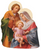 Wood Fridge Magnet/Holy Family