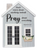 Porcelain Plaque/Pray About Everything