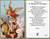 Laminated Prayer Card: St. Michael Foil Picture