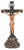 Crucifix: Florentine Resine Standing Crucifix - 8 inches