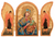 Wood Triptych/Gold Foil/Perpetual - Icon