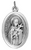 Oxidised Medal/St. Therese