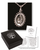 Sterling Silver Miraculous Pendant And Chain