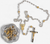 Metal Rosary: Gold and Silver Plated