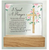 Glass Plaque/Wood Base/Said A Prayer