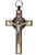 Luminous St Benedict Crucifix - Metal (3 inch)