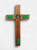 Wall Crucifix: St Benedict (9cm.) - Antique Gold
