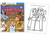 The Christmas Story: Coloring Book for Ages 2-4
