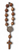 Door Rosary: St. Benedict - One Decade Wood Beads