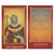 Cartoon Holy Card: St Augustine - 6.5cm x 11.5cm