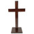 Cross: Free Standing Mahogany 30cm