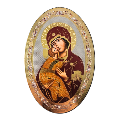 Plaque: Oval Icon - Our Lady Of Perpetual Help - The Square Gift Store