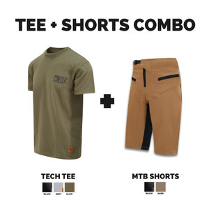 Context Ridewear MTB DH Tee Shorts Combo - Bundle contents