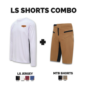 Context Ridewear MTB DH LS Shorts Combo - Bundle Contents