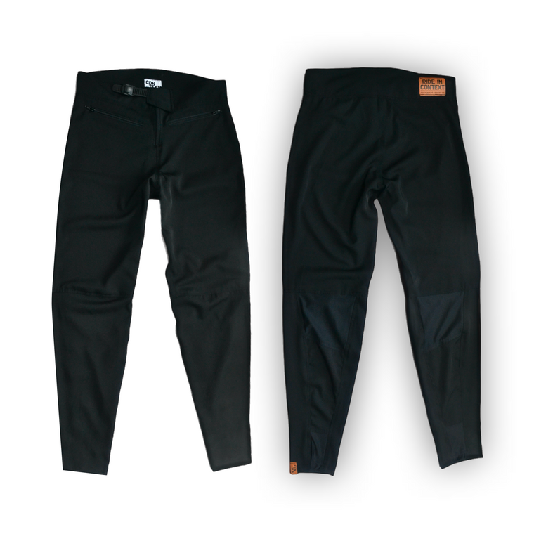 Context Ridewear Enduro Pant MK1 Black Main Image Front Rear