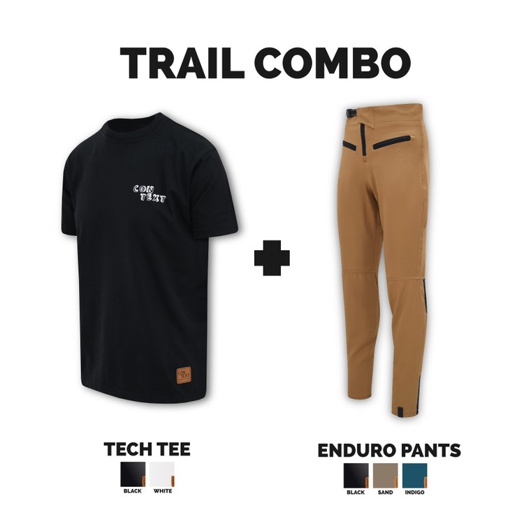 Context Ridewear MTB DH Gravity Trail combo - Bundle contents
