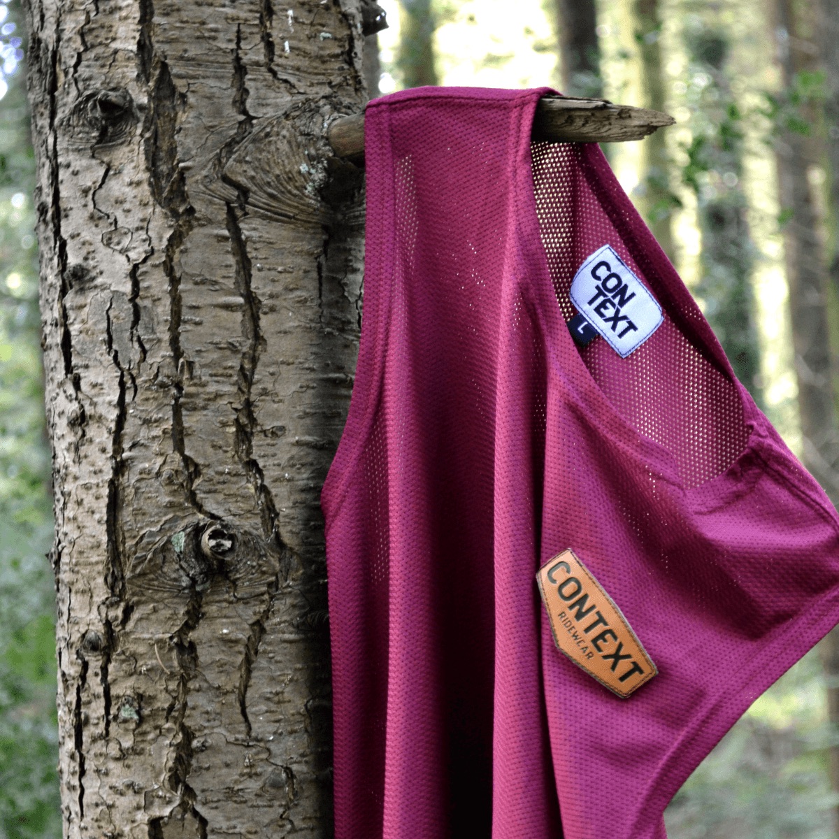 Context Ridewear MTB DH Gravity combo -Mesh Vest Berry