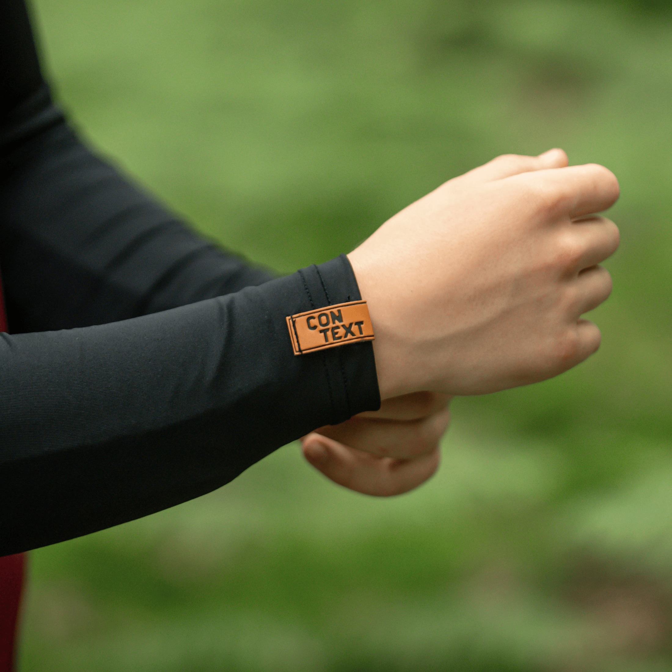 Context Ridewear MTB DH Gravity combo - Black compression detail