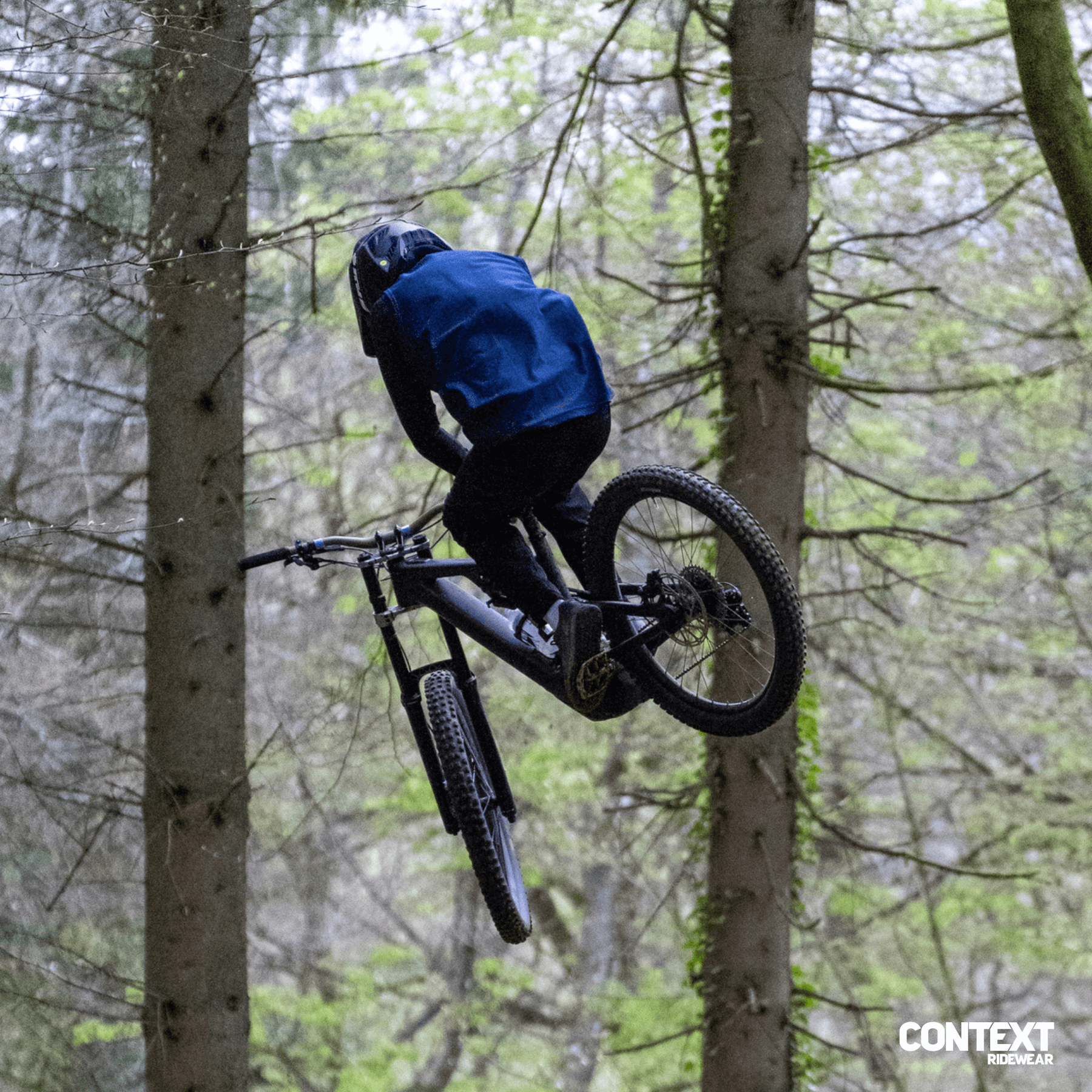 Mesh sleeveless signature DH MTB Enduro Navy Jersey T-bog