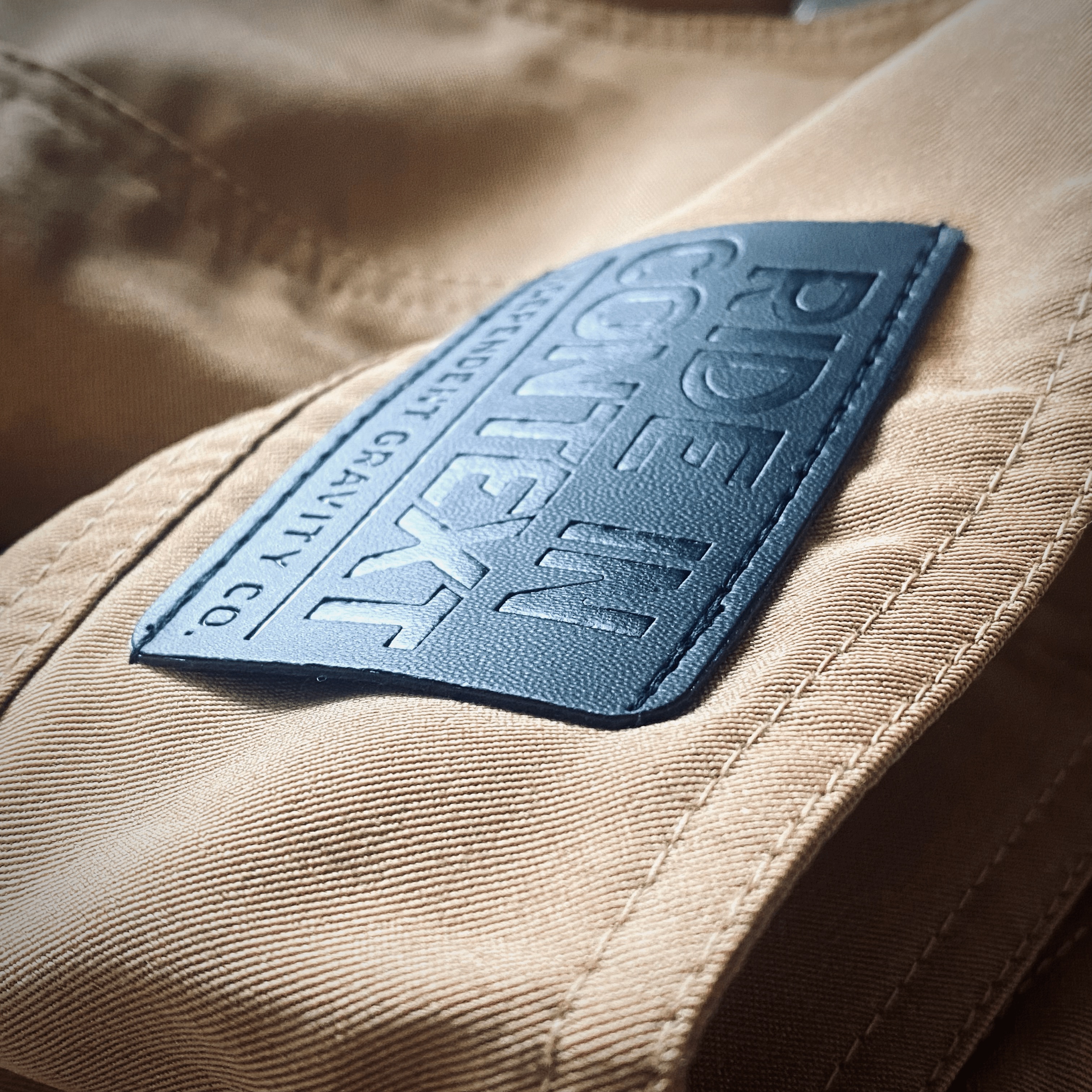 Context Ridewear Enduro Pant MK1 Black Rear Embossed patch image 2 Sandstone