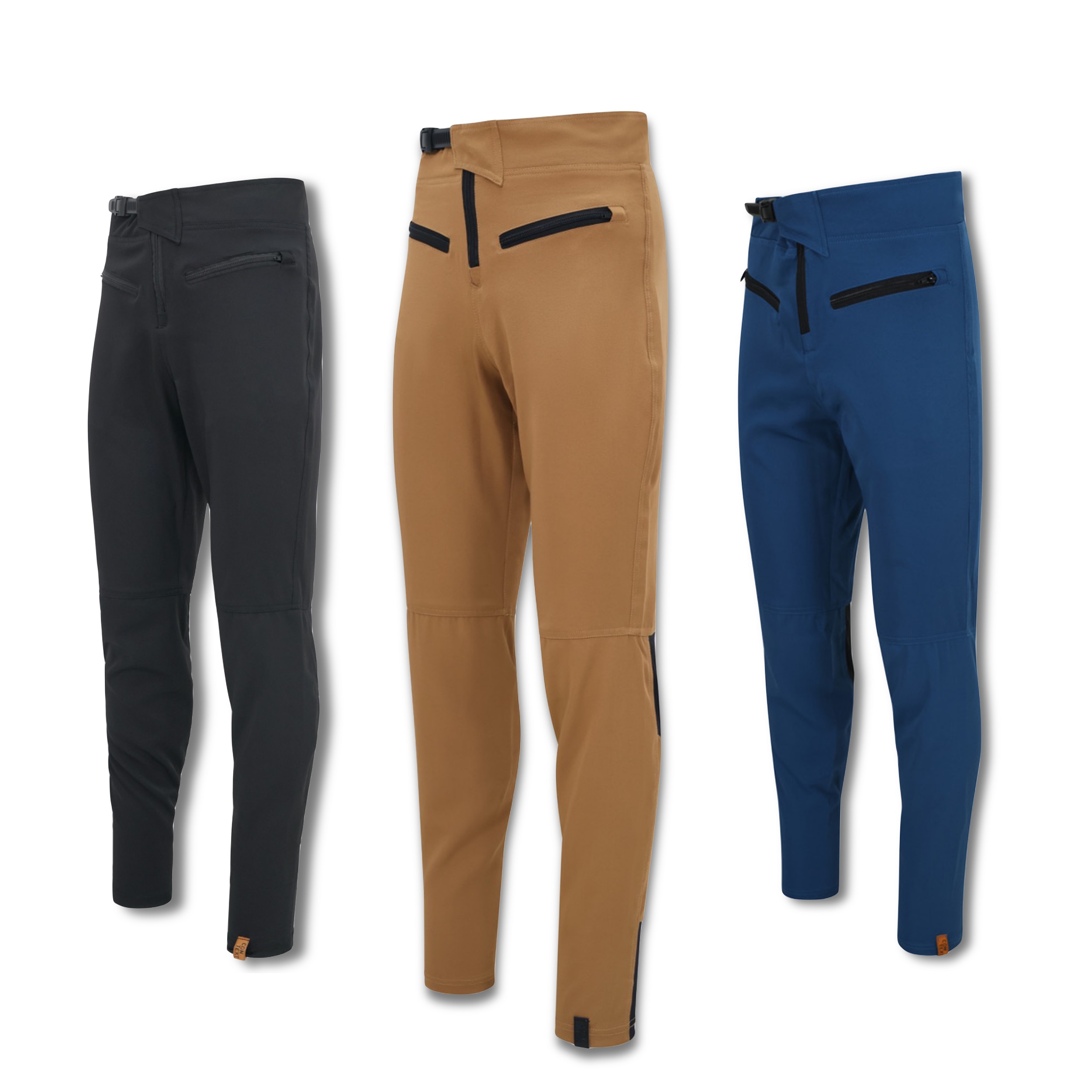 Context Ridewear MTB DH Gravity Trail combo Enduro Pants Black Sandstone Indigo
